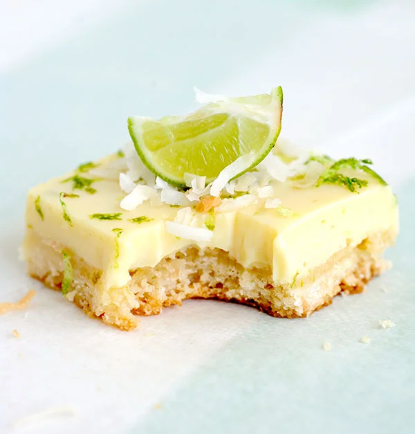 Key Lime Coconut Bars-7320