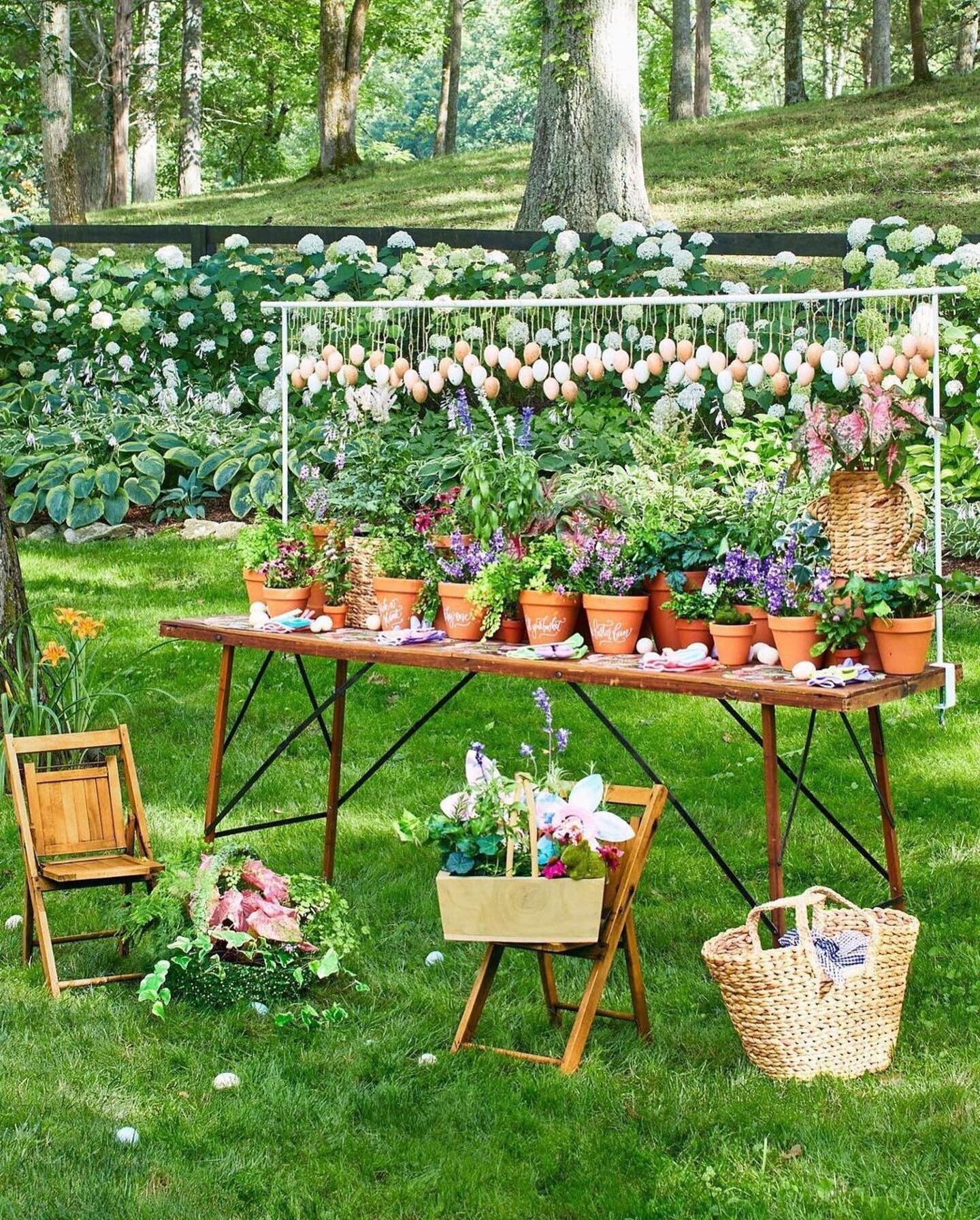 #Repost @southernlivingmag
・・・
&quot;Easter is probably my favorite holiday,&quot; says Nashville-based stylist and author Katie Jacobs. &quot;It's a breath of fresh air. Everybody is ready to get outside, and I always want pretty flowers and plants 