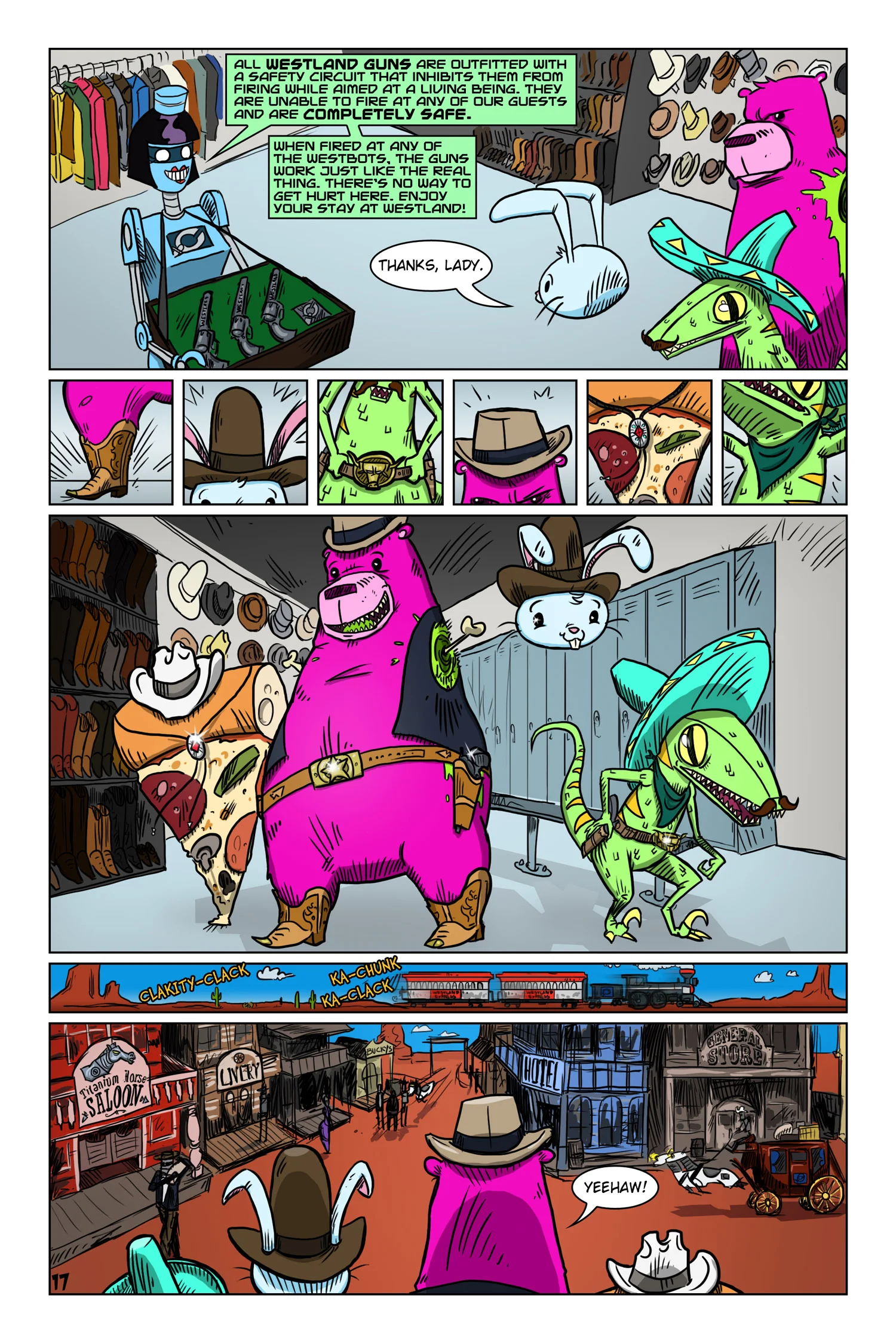 Floating BunnyHead #1 Page 17