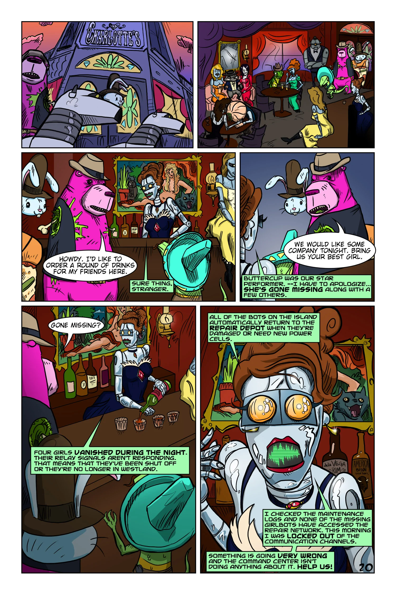 Floating BunnyHead #1 Page 20