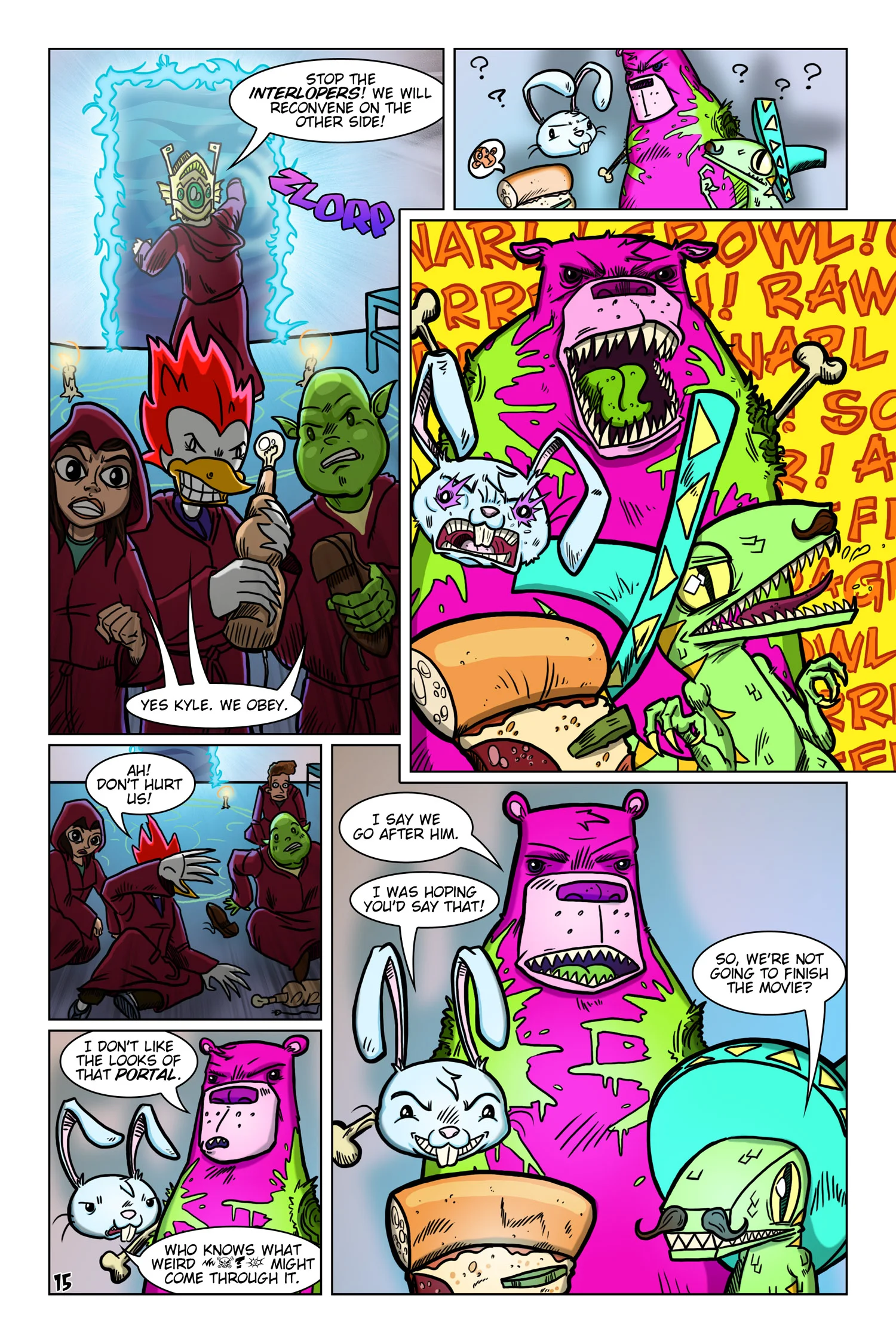 Floating BunnyHead #2 page 15