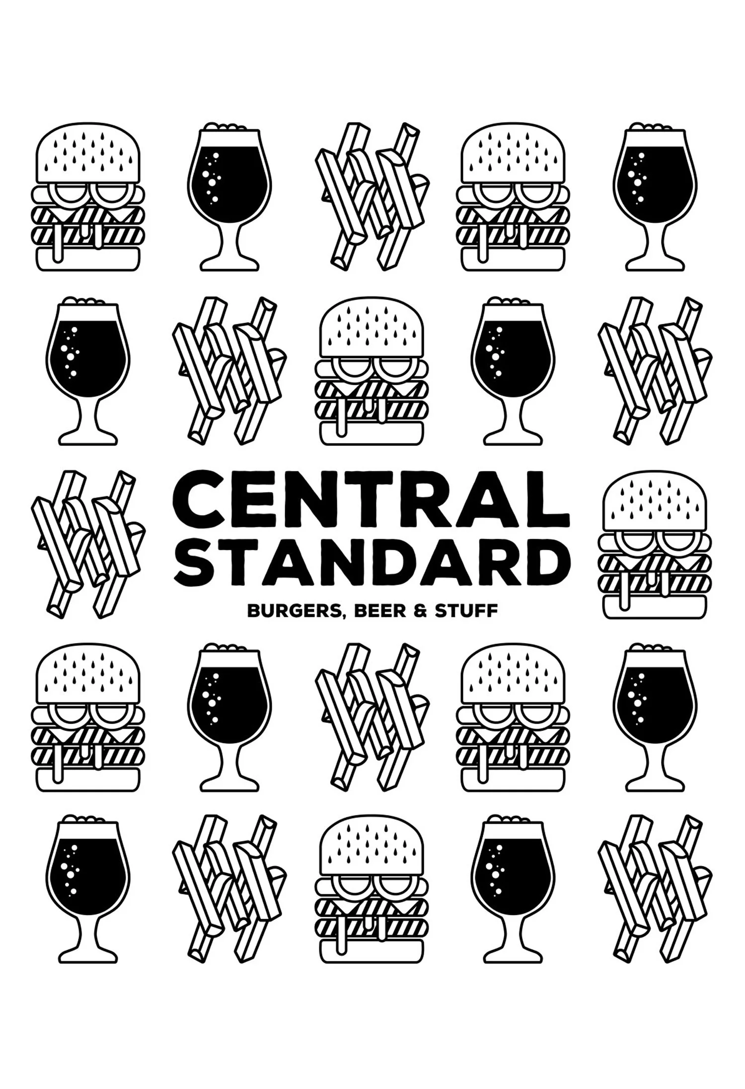 Central Standard icons/t-shirt design - Jonnie 5 Apparel