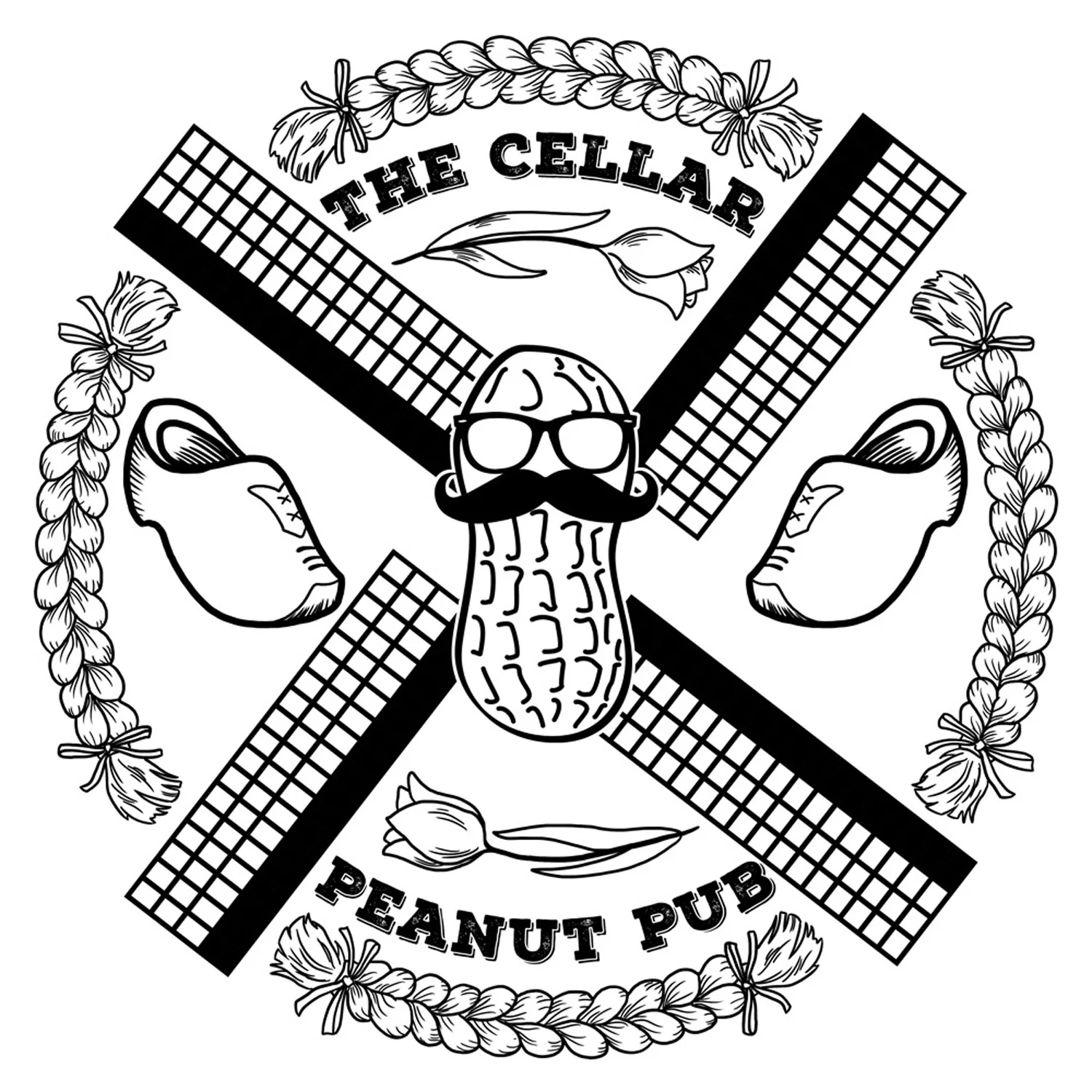 Cellar Peanut Pub Secondary Logo/T-Shirt Design - Jonnie 5 Apparel