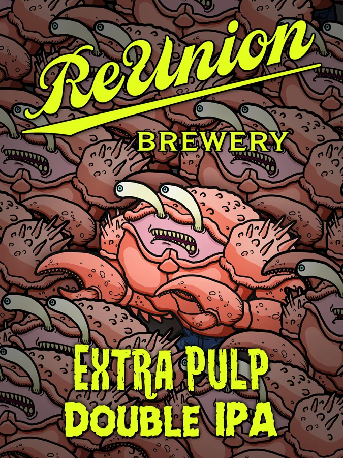 Extra Pulp Tap Handle Label - Jonnie 5 Apparel