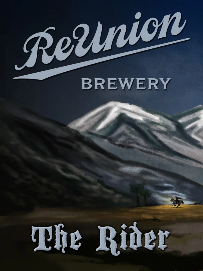 The Rider Tap Handle Label - Jonnie 5 Apparel