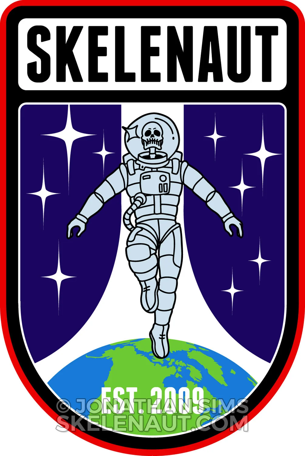 Skelenaut Mission Patch