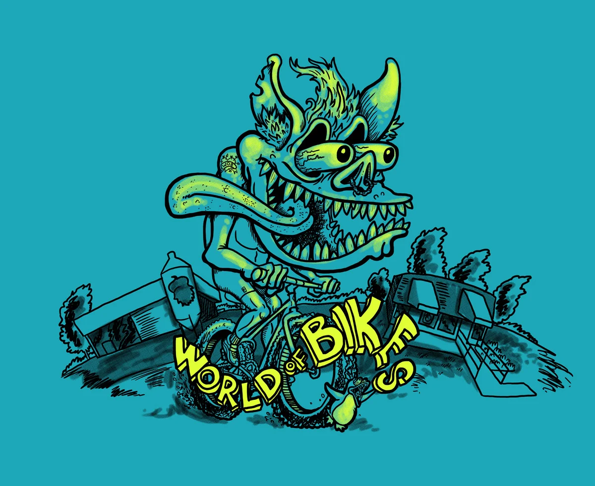 World of Bikes - Freak Shirt Design - Jonnie 5 Apparel