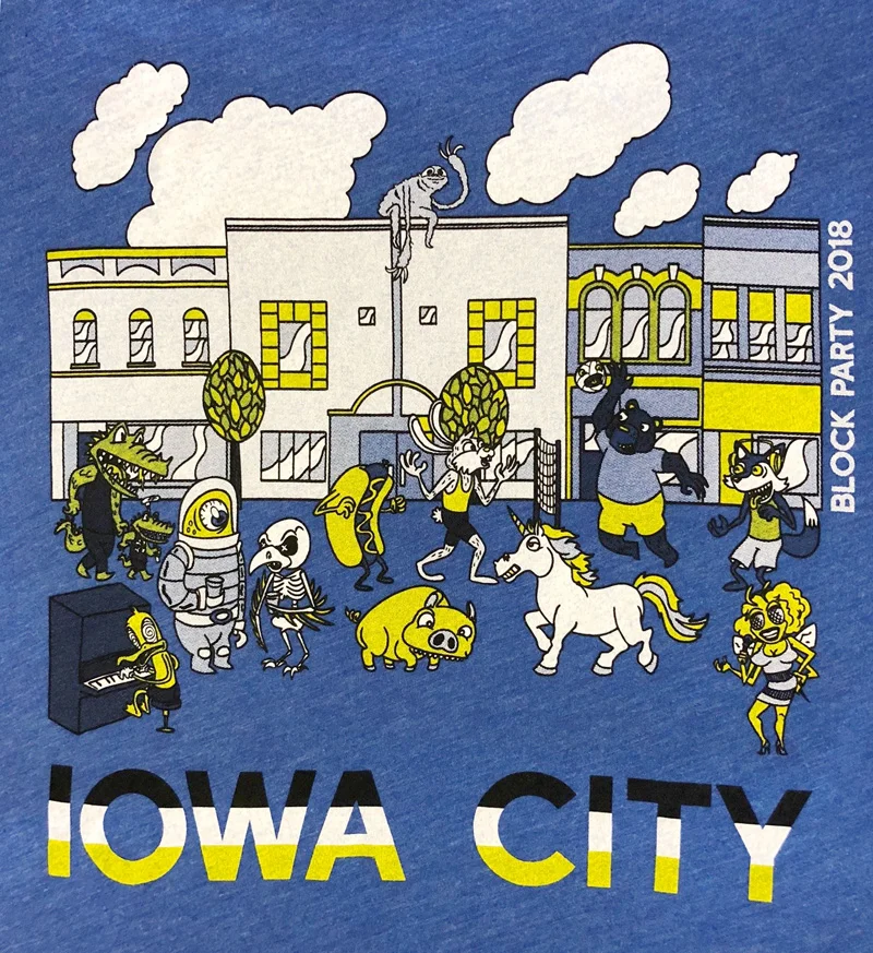 Block Party T-Shirt by me and Jonnie 5 Apparel 