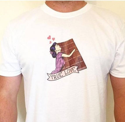 Chocolate True Love Woman' Men's t-shirt