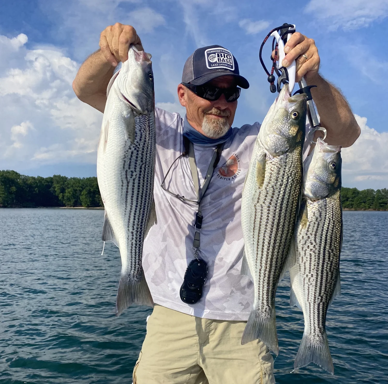 LAKE LANIER STRIPER FISHING