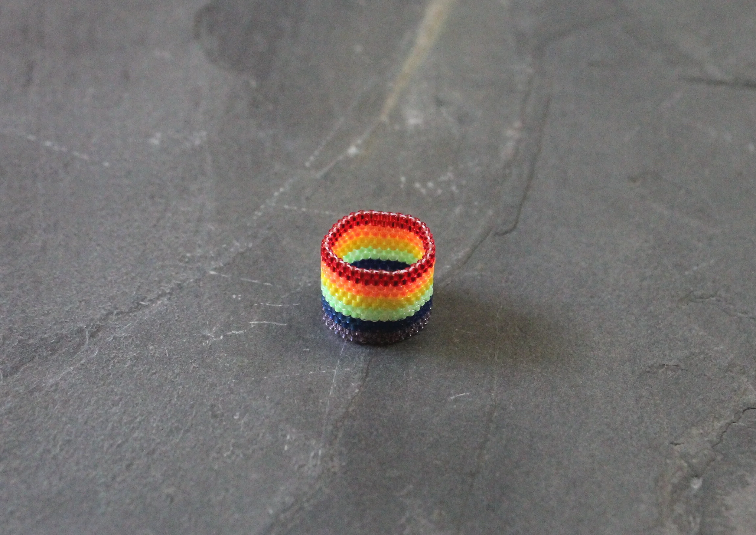 Rainbow Cuff Ring