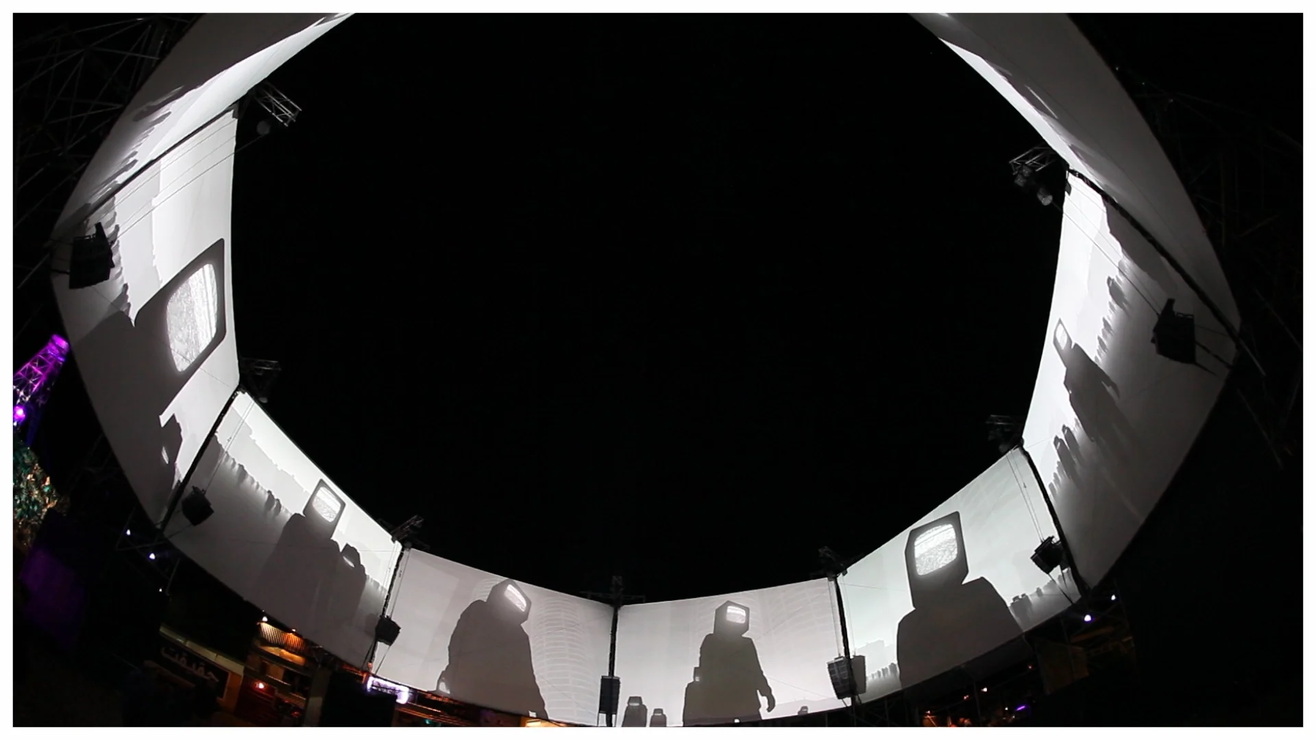 WE HAVE CREATED A 10 MINS ANIMATED SHORT FILM FOR THE GAS TOWER STAGE AT SHANGRI-LA, GLASTONBURY FESTIVAL. THE FILM WAS PREPARED IN A CYLINDRICAL 360 FORMAT TO BE VIEWED AT A STAGE IN THE SHAPE OF A GAS TOWER. TO VIEW THE FILMS IN FULL FORMAT PLEASE VISIT THE LINKS BELLOW. COMA: https://vimeo.com/222356932 MOON: https://vimeo.com/222230563