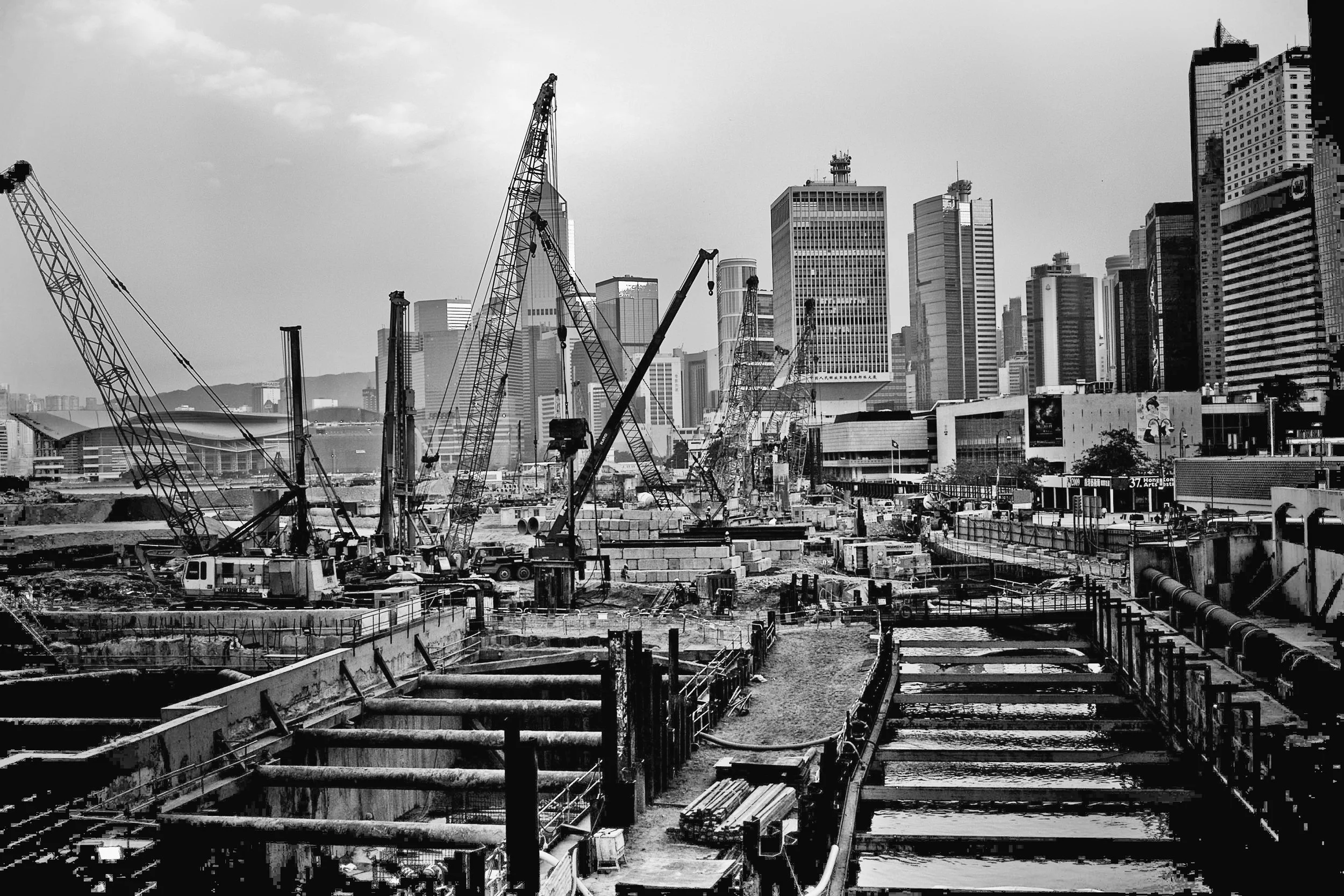 Central Reclamation Project-Hong Kong , February 2008 (All Rights Reserved, William Banzai7) (Camera, Leica M8)
