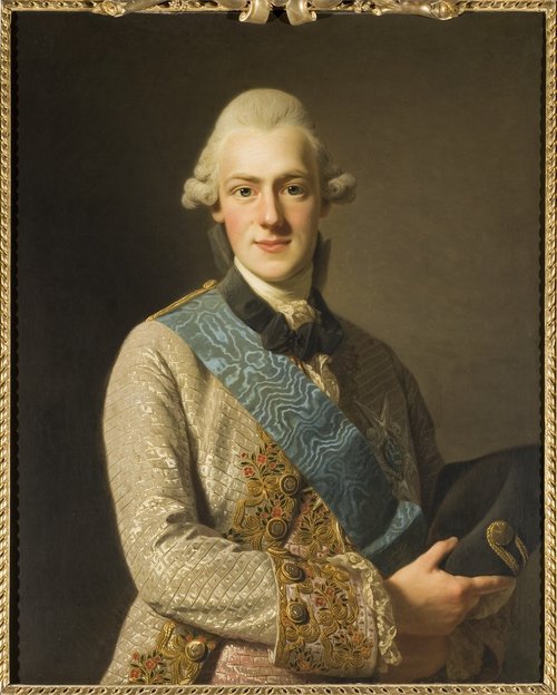 Prince Frederick Adolph of Sweden, by Alexander Roslin, 1770