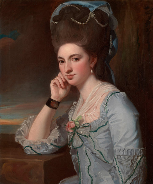 Portrait of a Lady, by George Romney