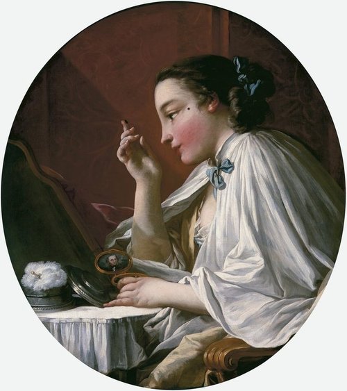 Une Dame à sa Toilette, by François Boucher
