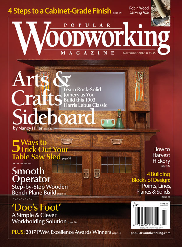 Popular Woodworking Magazine, Nov. 2017