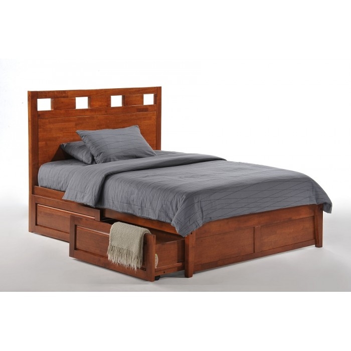 Tamarind Bed Full Cherry K-Series w Cinnamon Storage Drawers opened-700x700.jpg