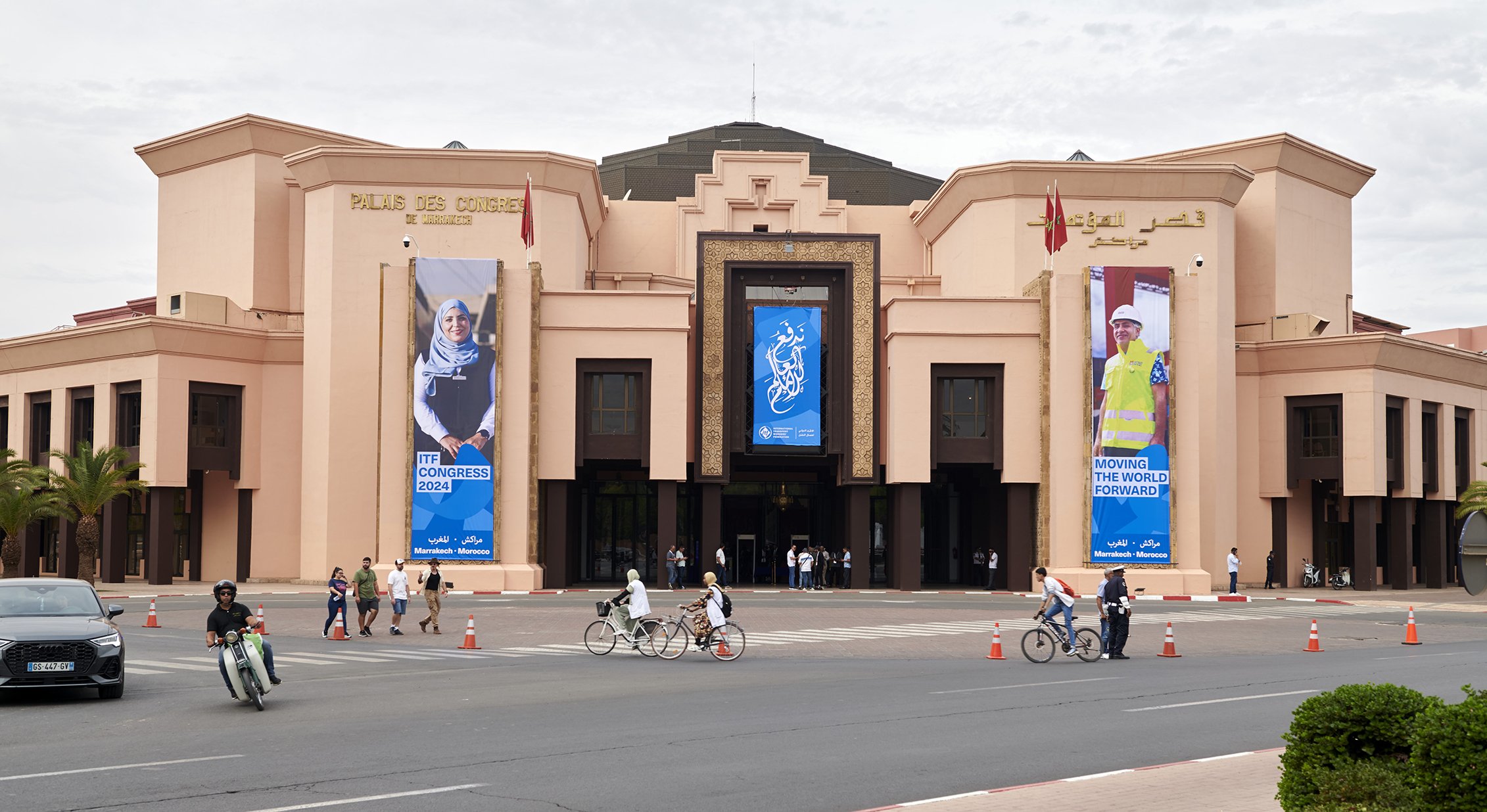 ITF Congress in Marrakech branding