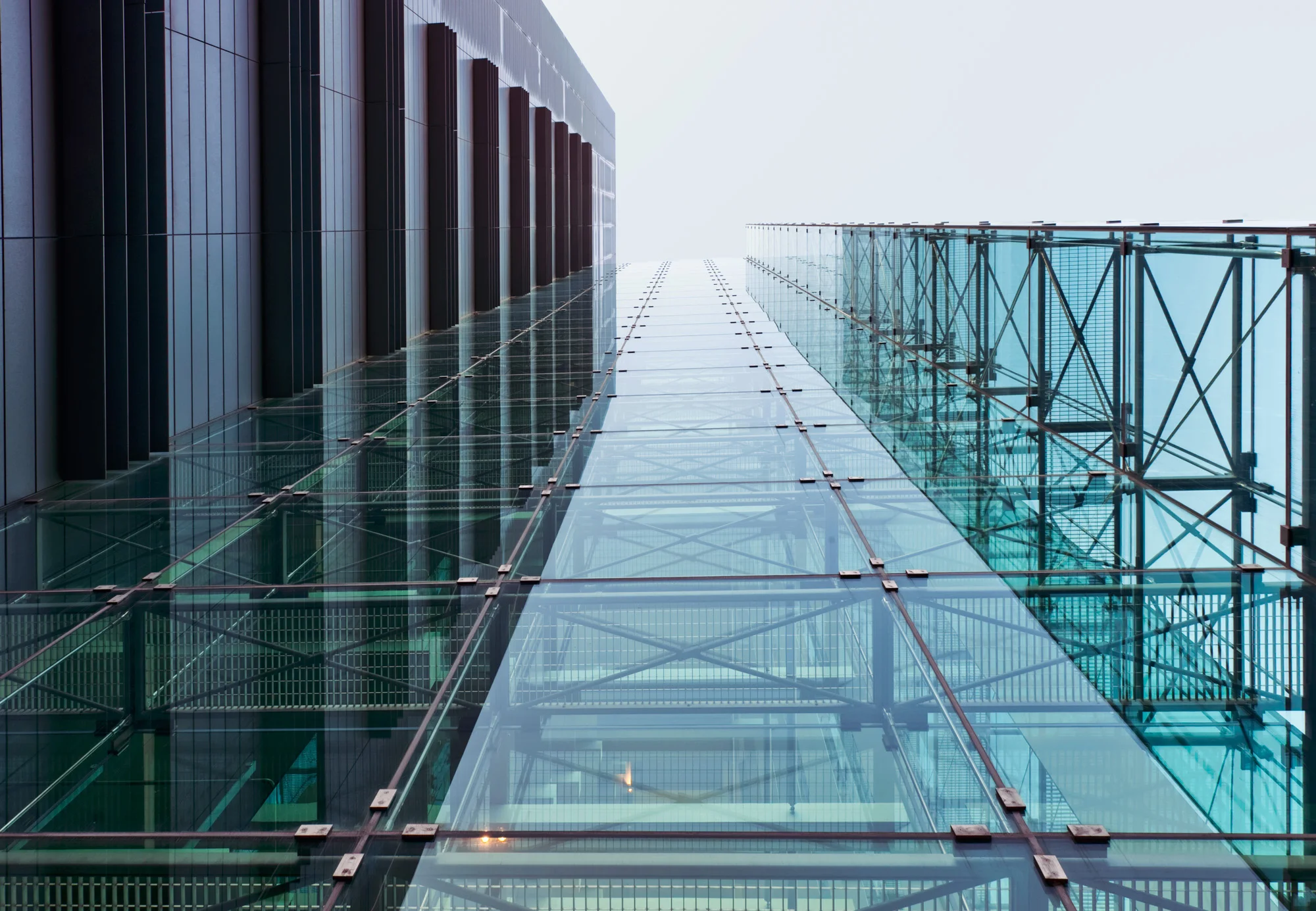 Architectural detail photography of modern commercial spaces
