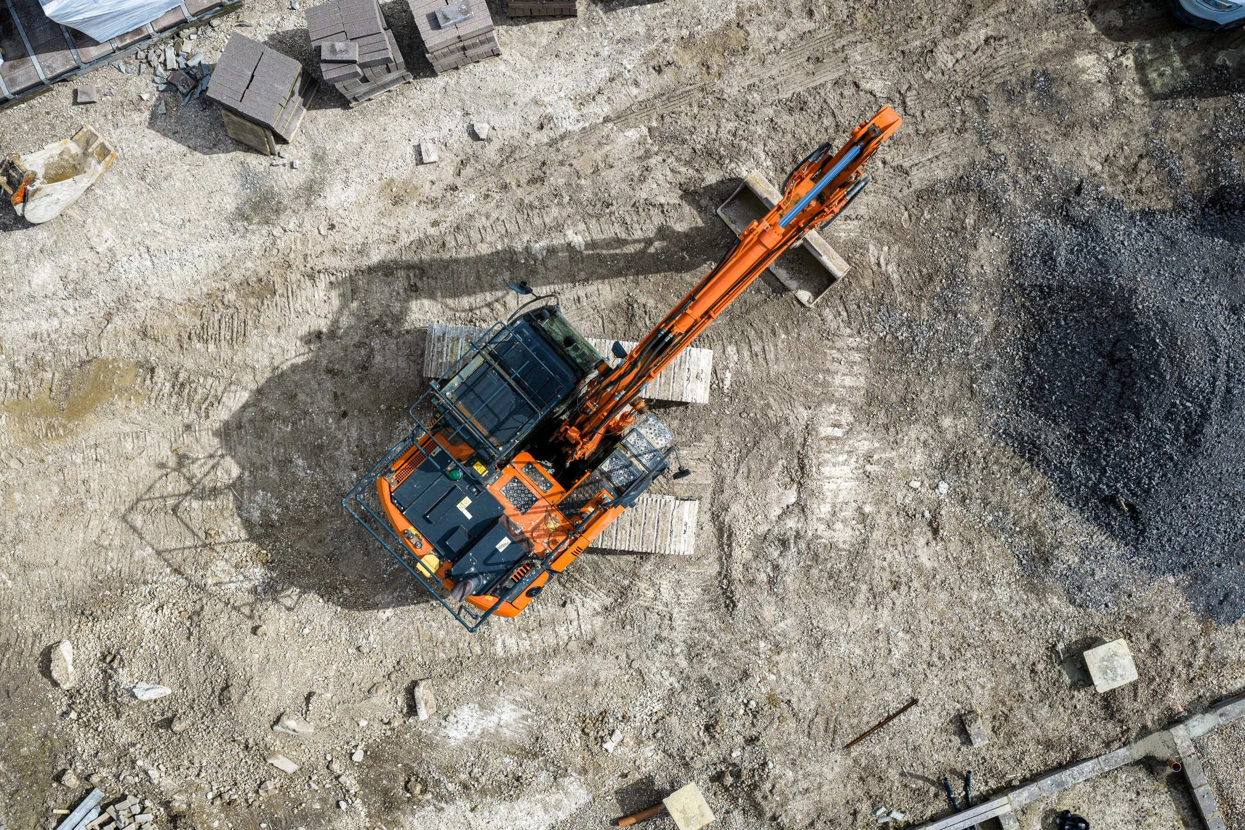 Drone photography of UK construction projects by Photography909