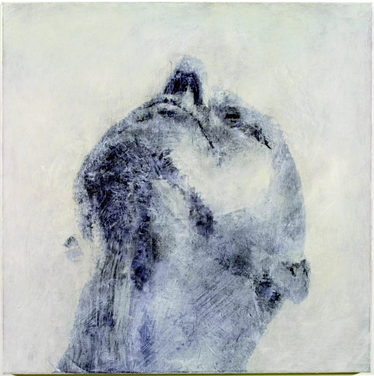 67)+Head+Self+Portrait+4,+2001+oil-wax+on+linen+76x76+cm++.jpg