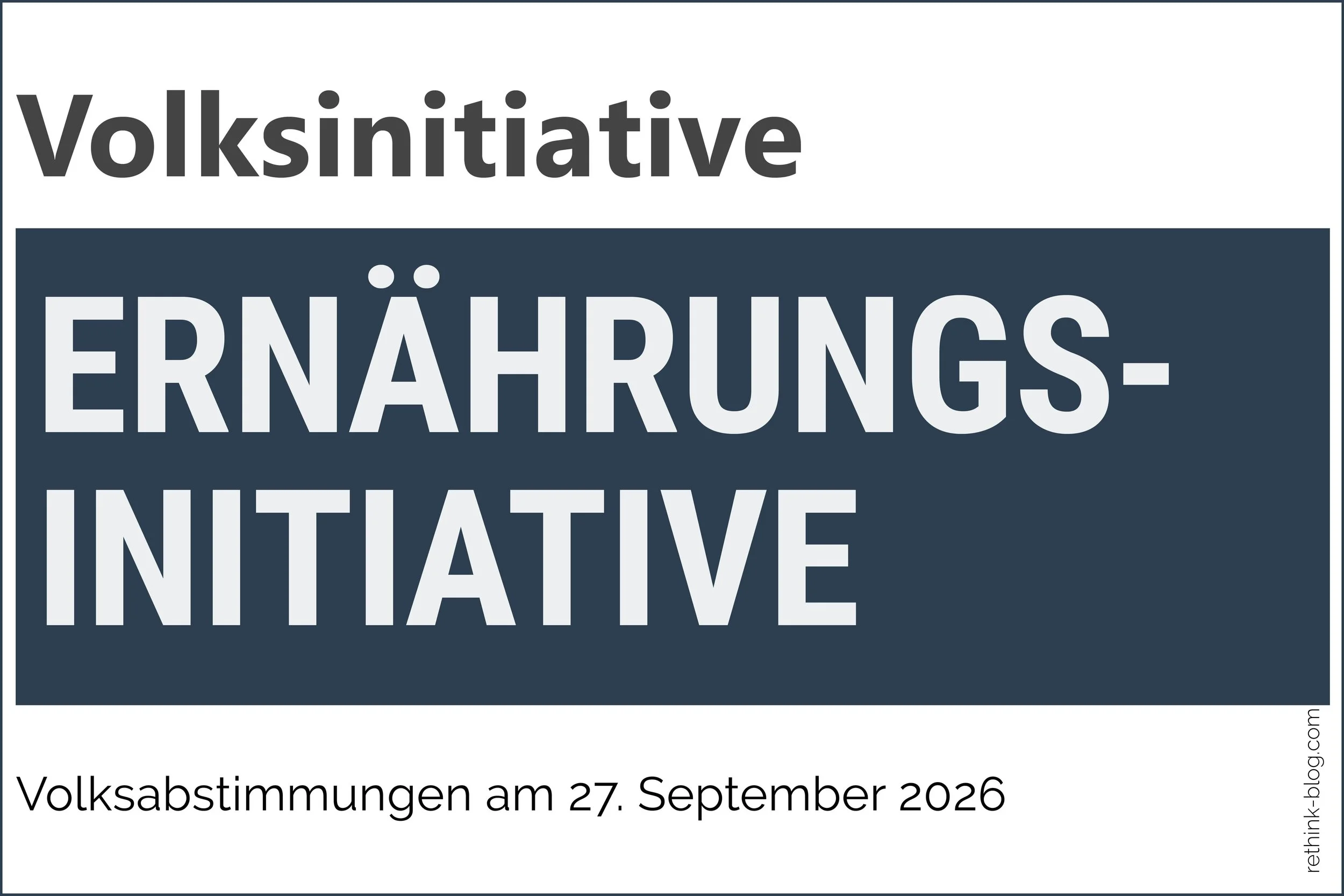 Ernährungsinitiative