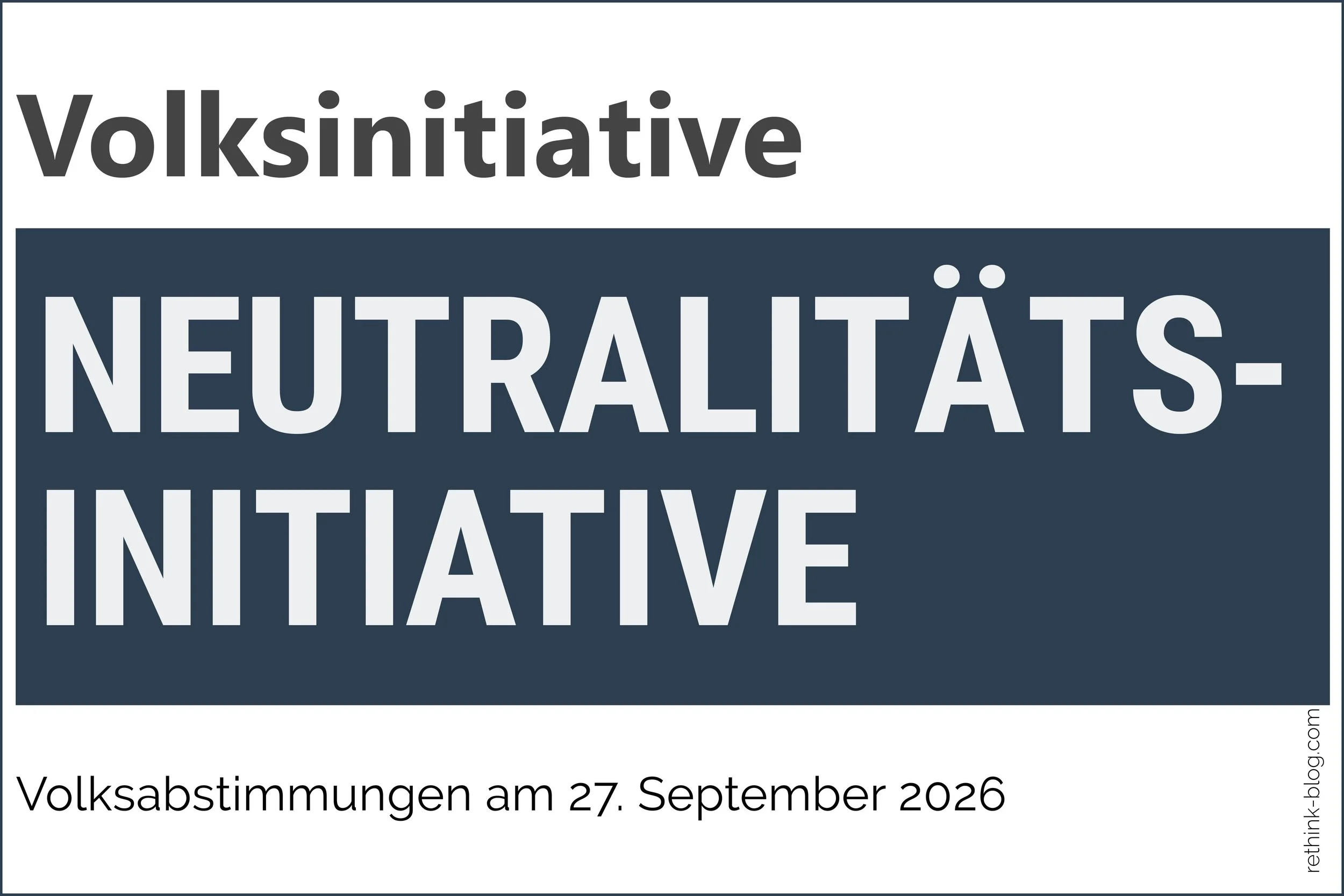 Neutralitätsinitiative