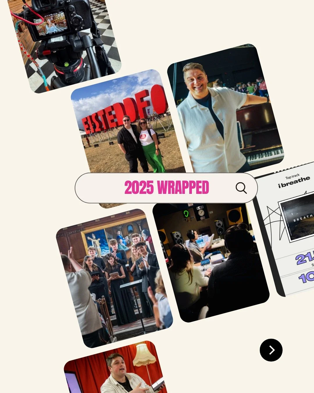 Here&rsquo;s my 2025 Wrapped. 

A big thank you to all of you for making 2025 a special music-making year for me 🫶 It has personally been a year of change, but grateful every day for the lovely musicians and friends who fill my life with joy. 

Here