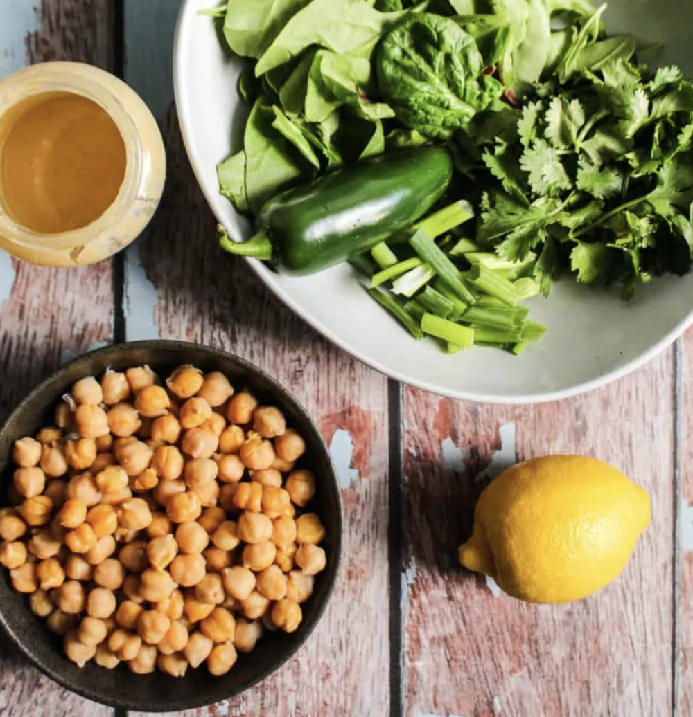 Green Hummus with Herbs — Philadelphia Integrative Medicine