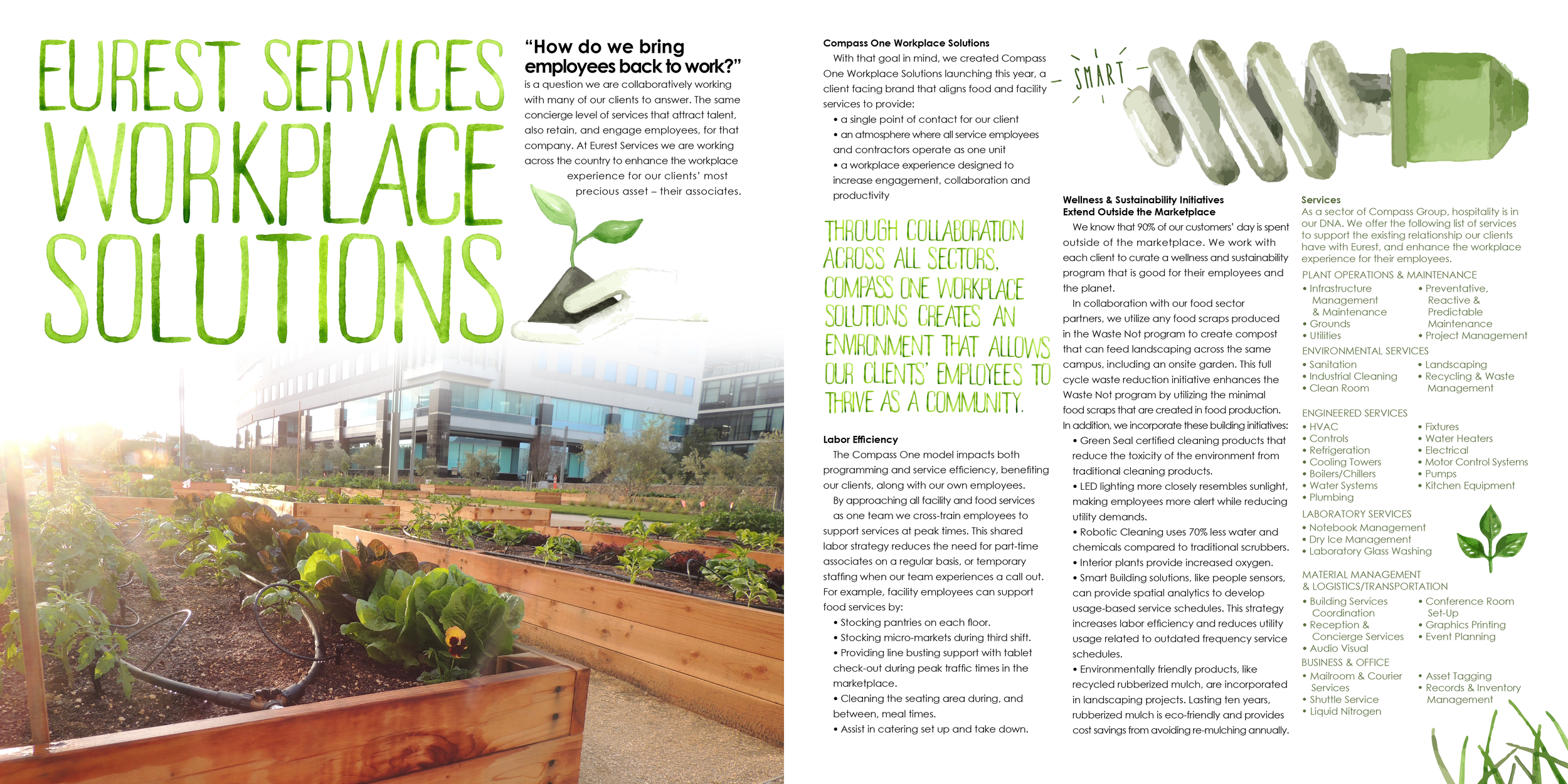 Publication Designer 2019 Eurest Marketing &amp; Innovations Magazine Vol. 5, Innovation in Motion: Creating a Journey with Purpose