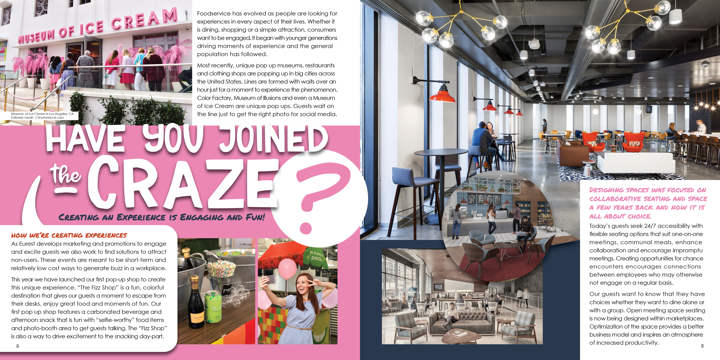 Publication Designer 2020 Eurest Marketing &amp; Innovations Magazine Vol. 6, Real Food Real Experiences