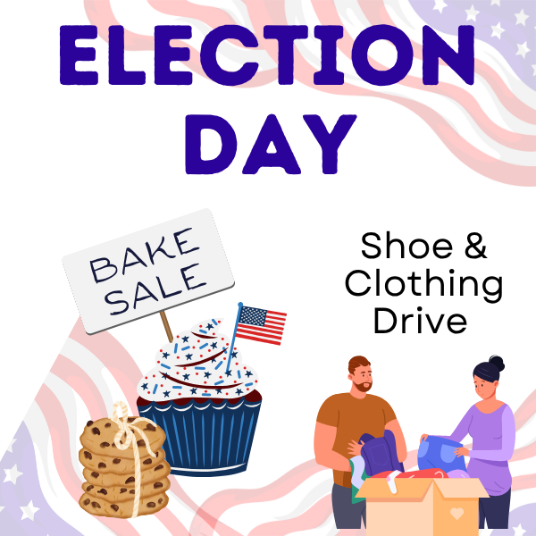 Election Day Clothing and Shoe Drive