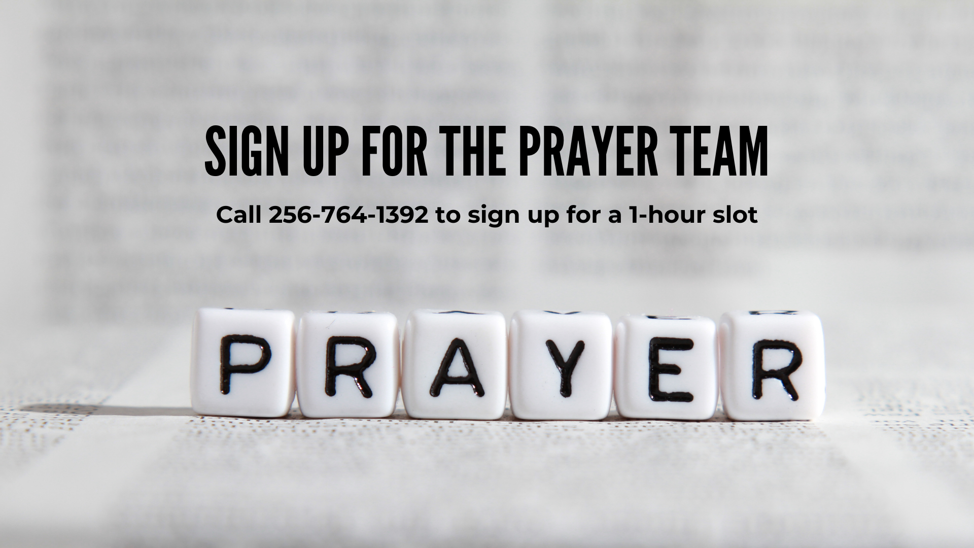 Prayer Team