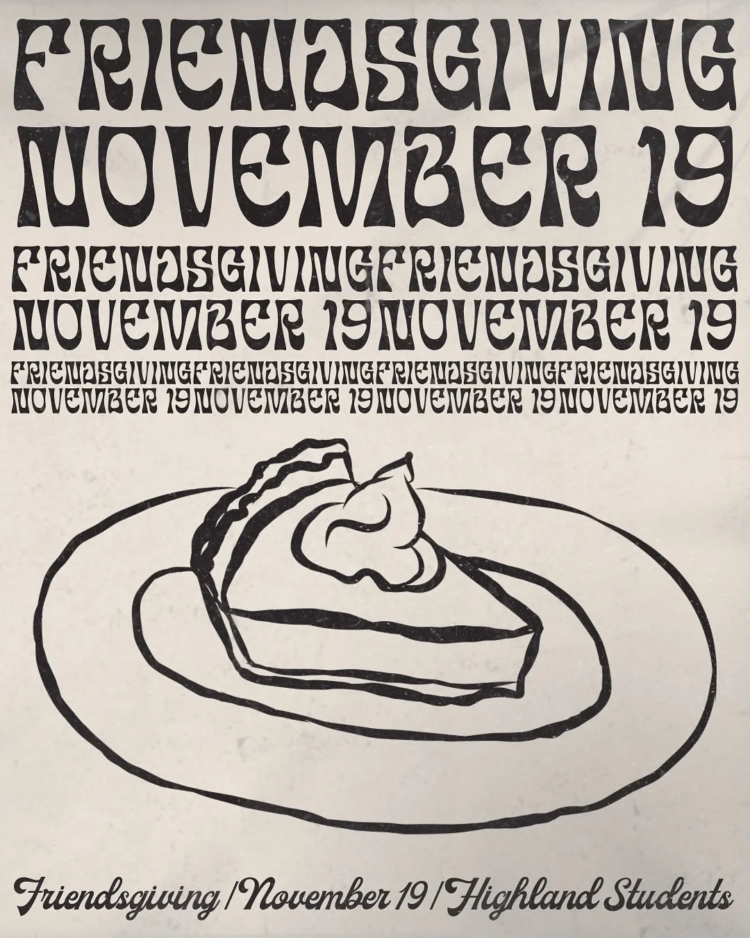 TODAYYYY ISSSS FRIENDSGIVINGGGG!! Join us at 5:15 for awesome food and awesome fellowship!