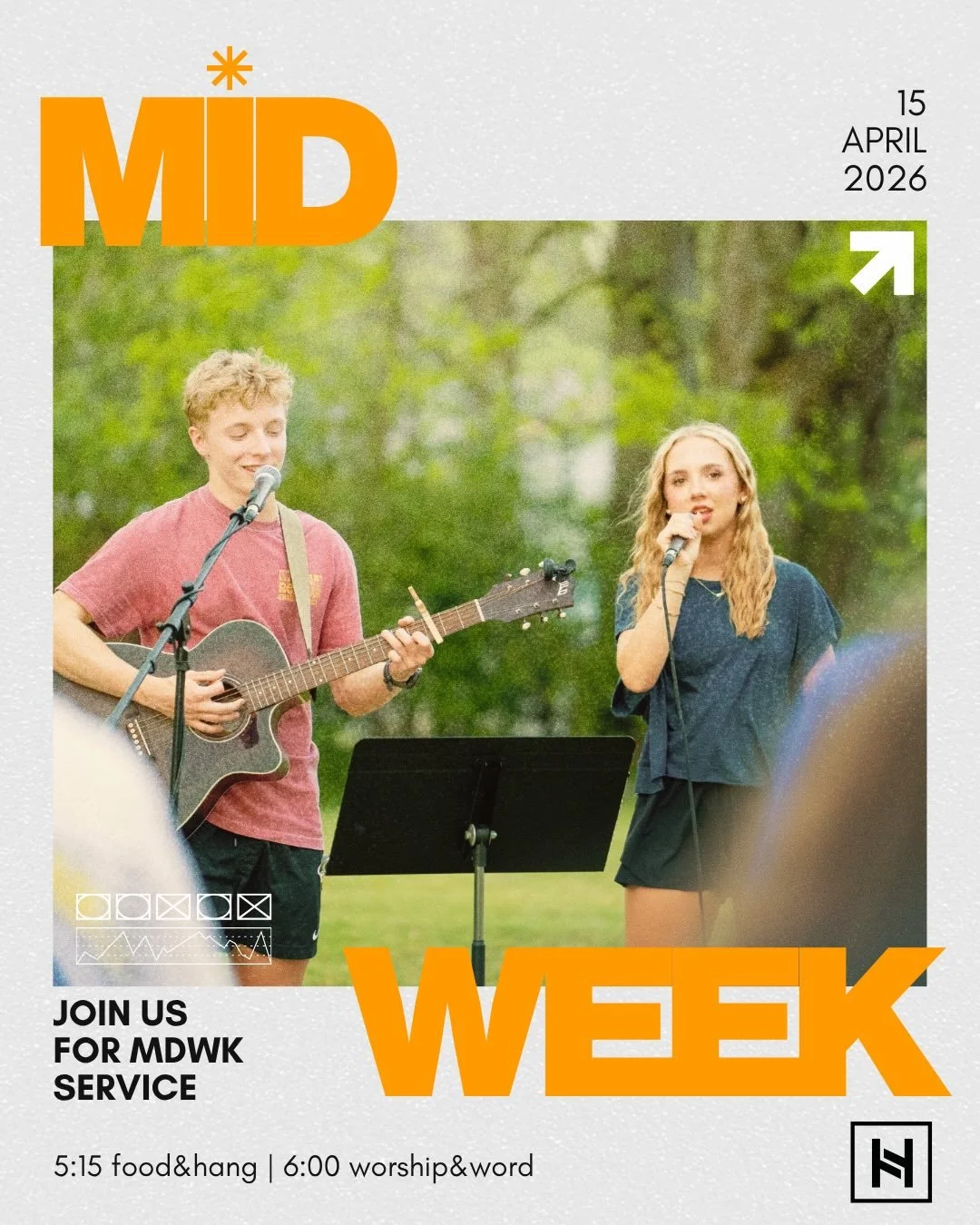 TOMORROW ‼️ IS ‼️ MDWK ‼️ join us for food/hang at 5:15 &amp; worship/word at 6:00 ‼️ Big announcement tomorrow you aren&rsquo;t going to want to miss!!