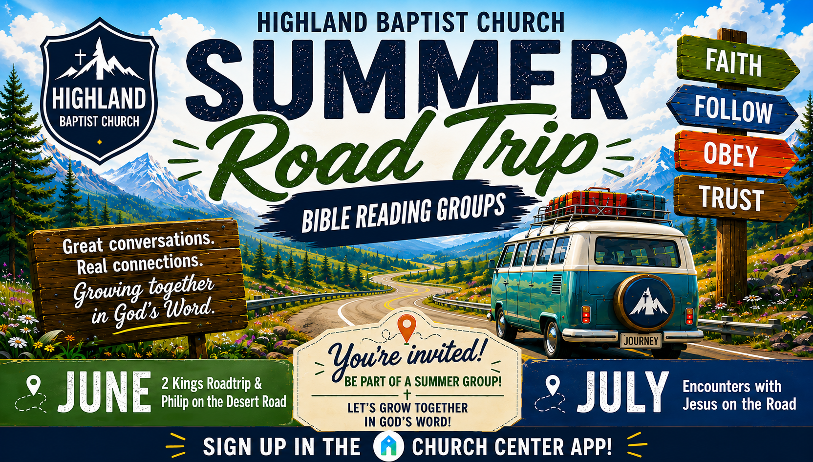 Summer Bible Reading Groups