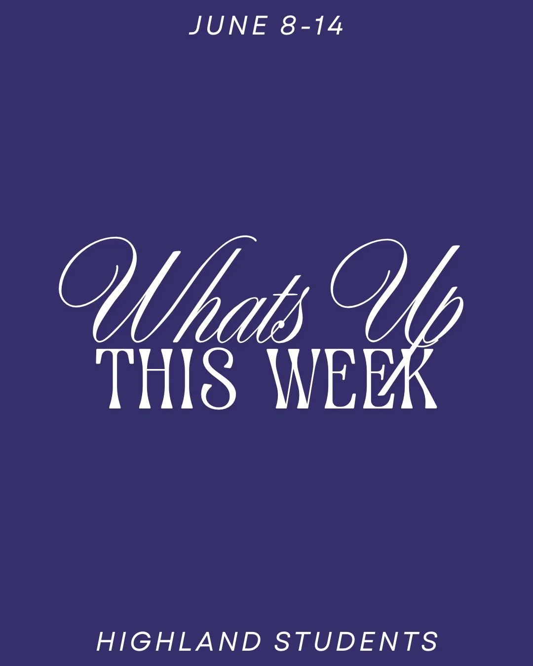 What&rsquo;s up this week?
-
-
-
#whatsup