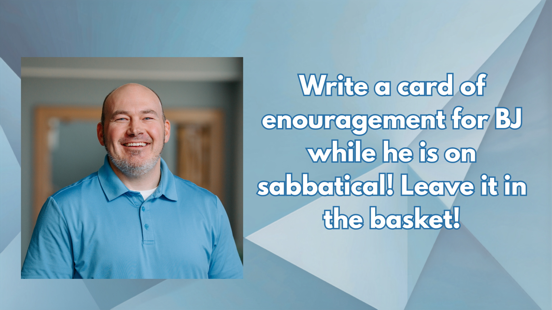 BJ Price Encouragement