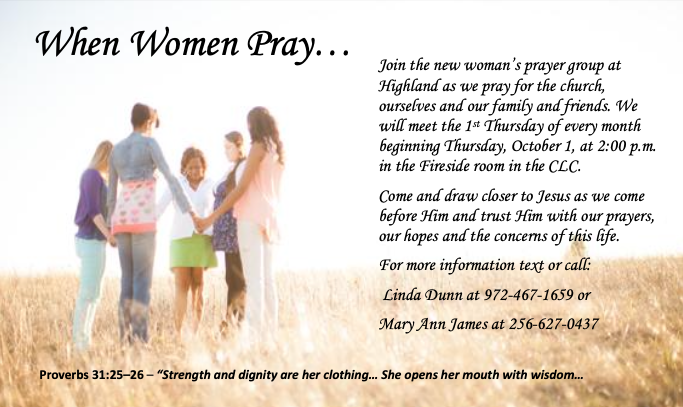 Women's Prayer Group