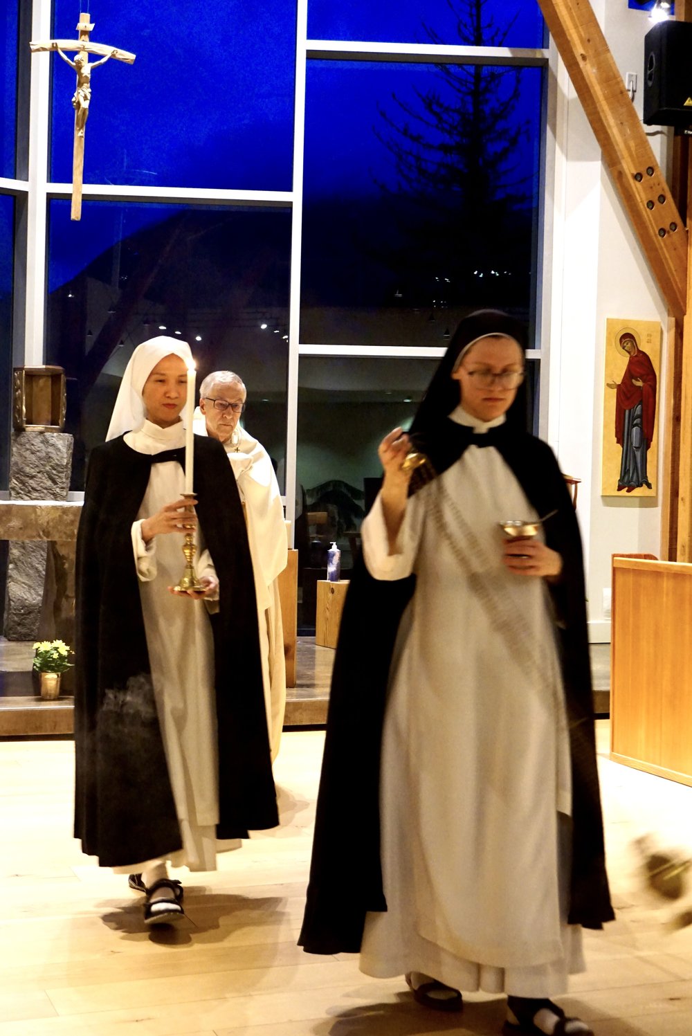 Procession with the Blessed Sacrament on Holy Thursday