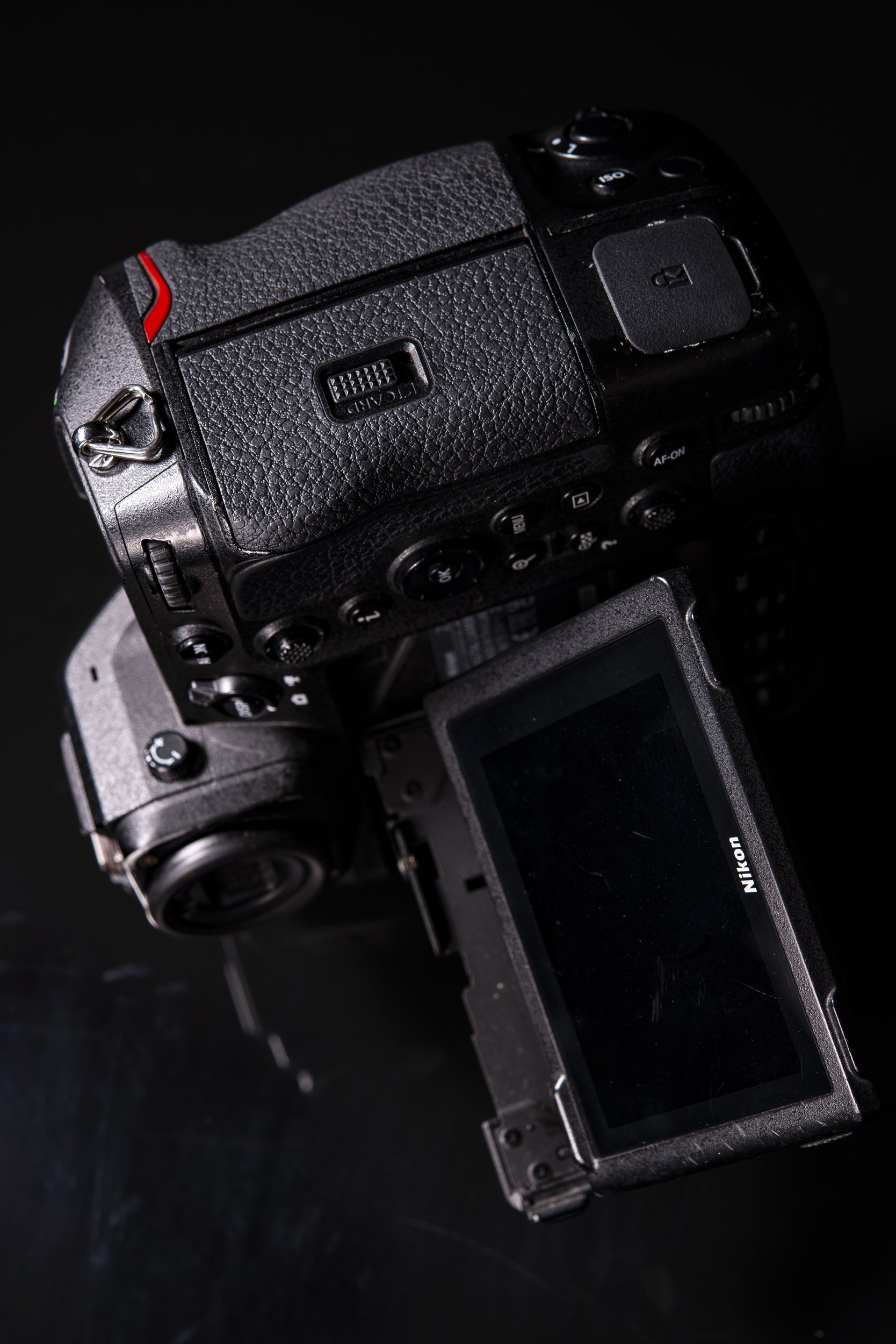 L'écran orientable du Z9 