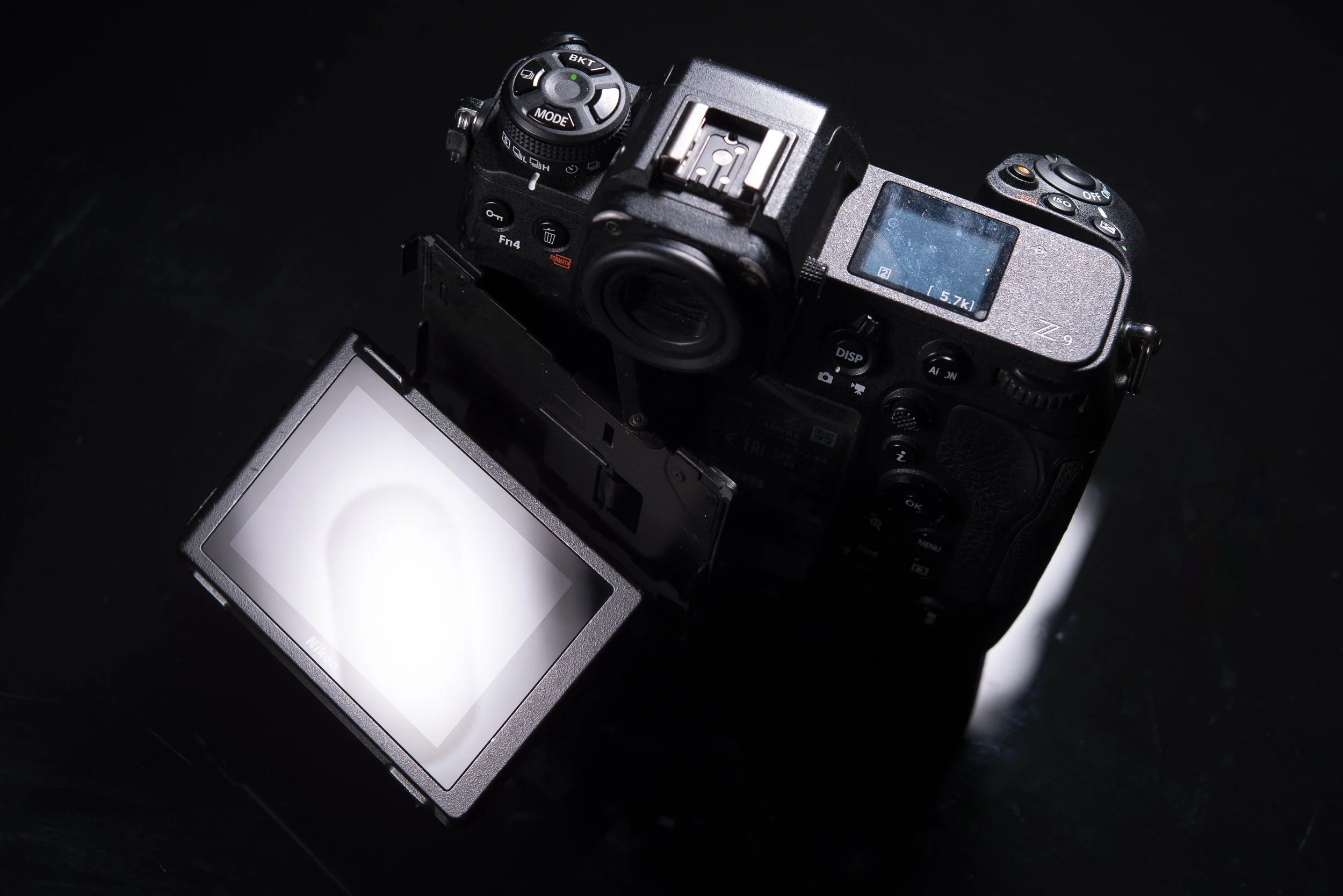 L'écran orientable du Z9