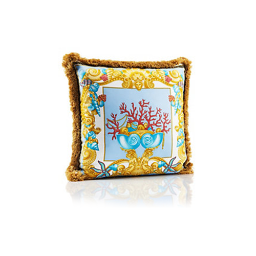 Tresor de la Mer Silk Pillow - Versace