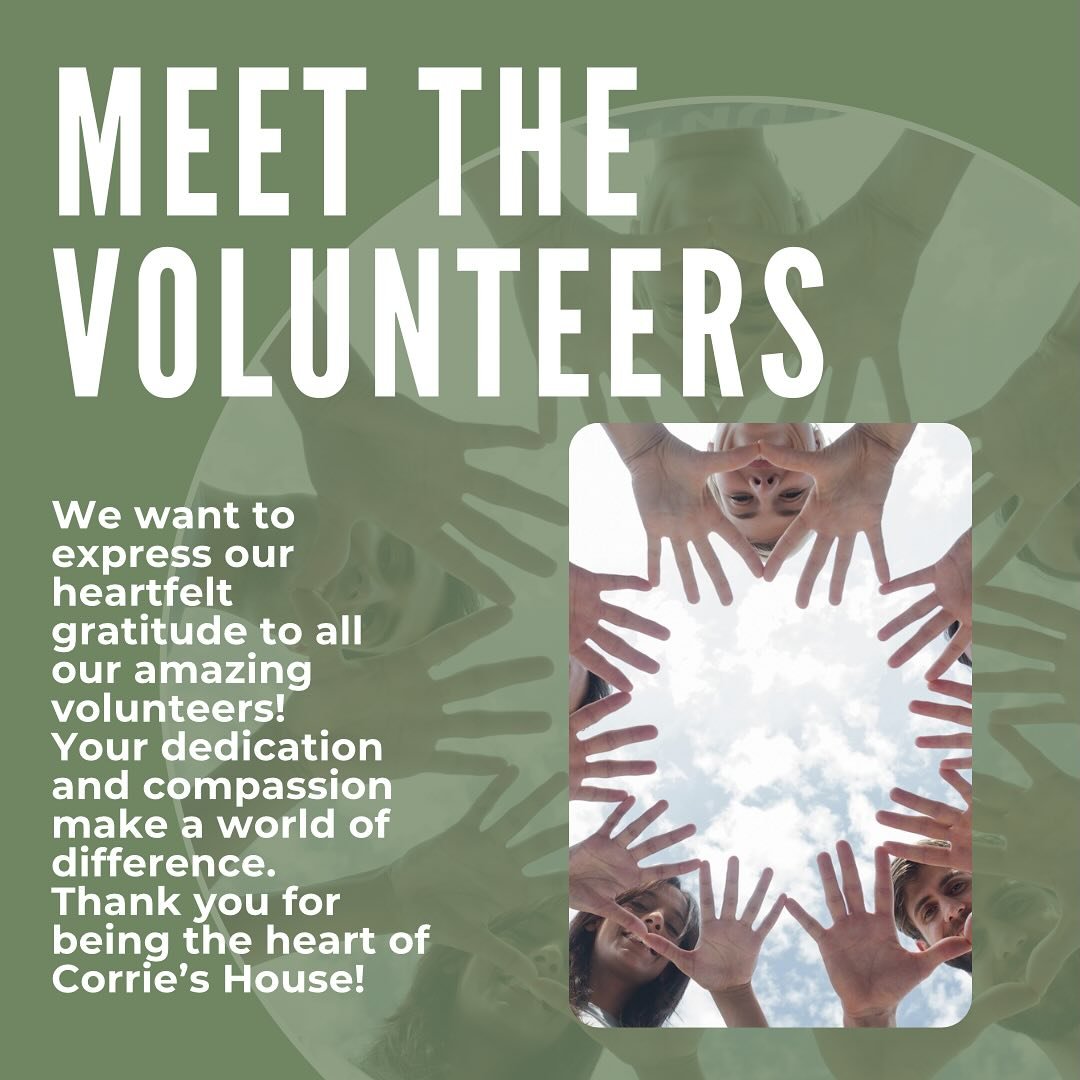 Meet Justus and Kendra, some of our incredible volunteers at Corrie&rsquo;s House! Their kindness and commitment to our mission truly make them a shining star. Thank you, for your unwavering support! 

#VolunteerSpotlight #CommunityEngagement #Thanky
