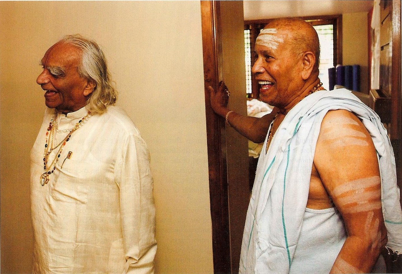 B.K.S. Iyengar and Pattabhi Jois