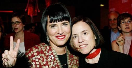 Eve Ensler and Harriet Leve at the Barneys New York and V-Day Alliance In The Fight to End Violence Against Women event. 