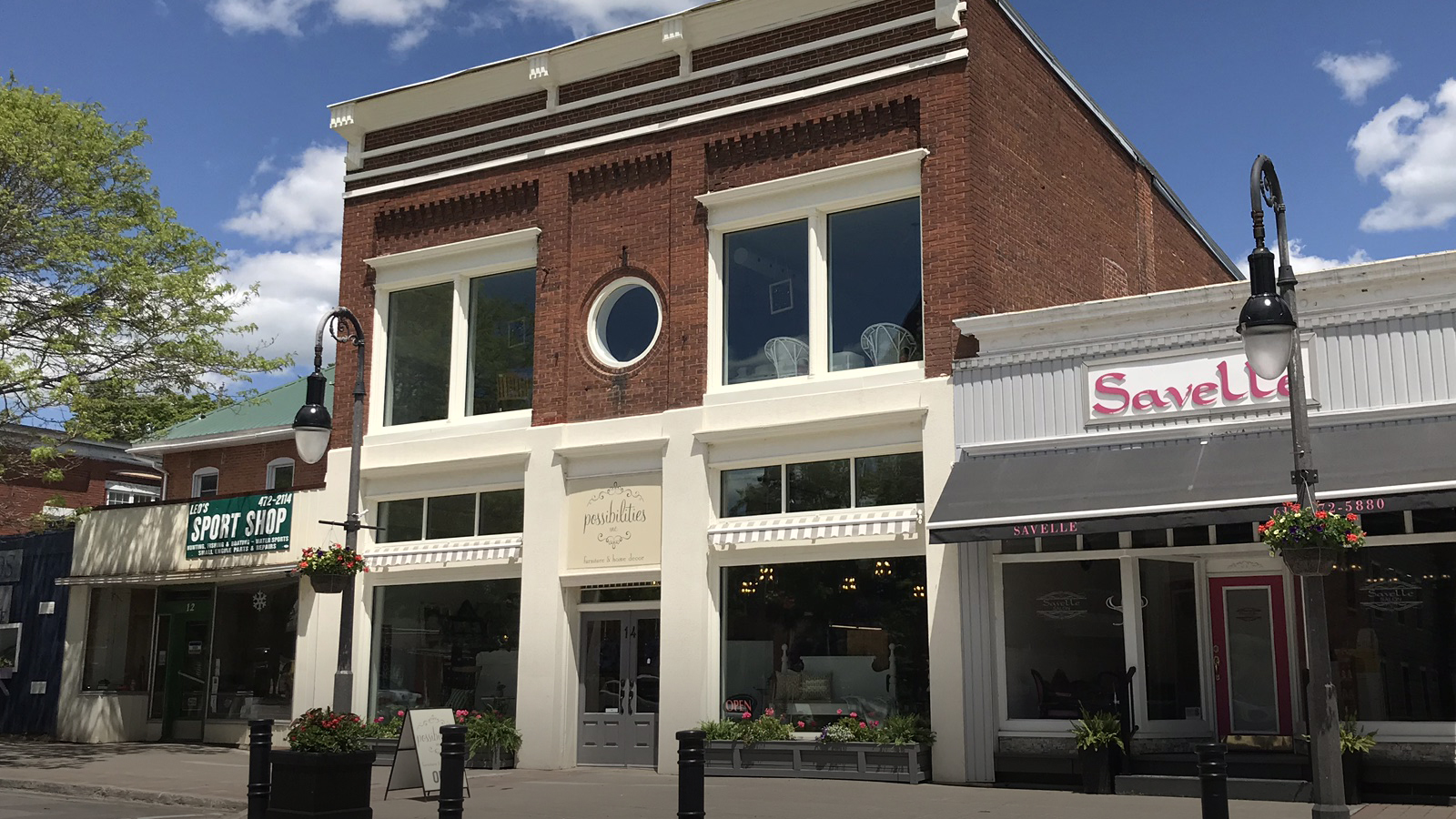  Home decor store  Possibilities  has operated for five years in our community and recently expanded into a historical building. 