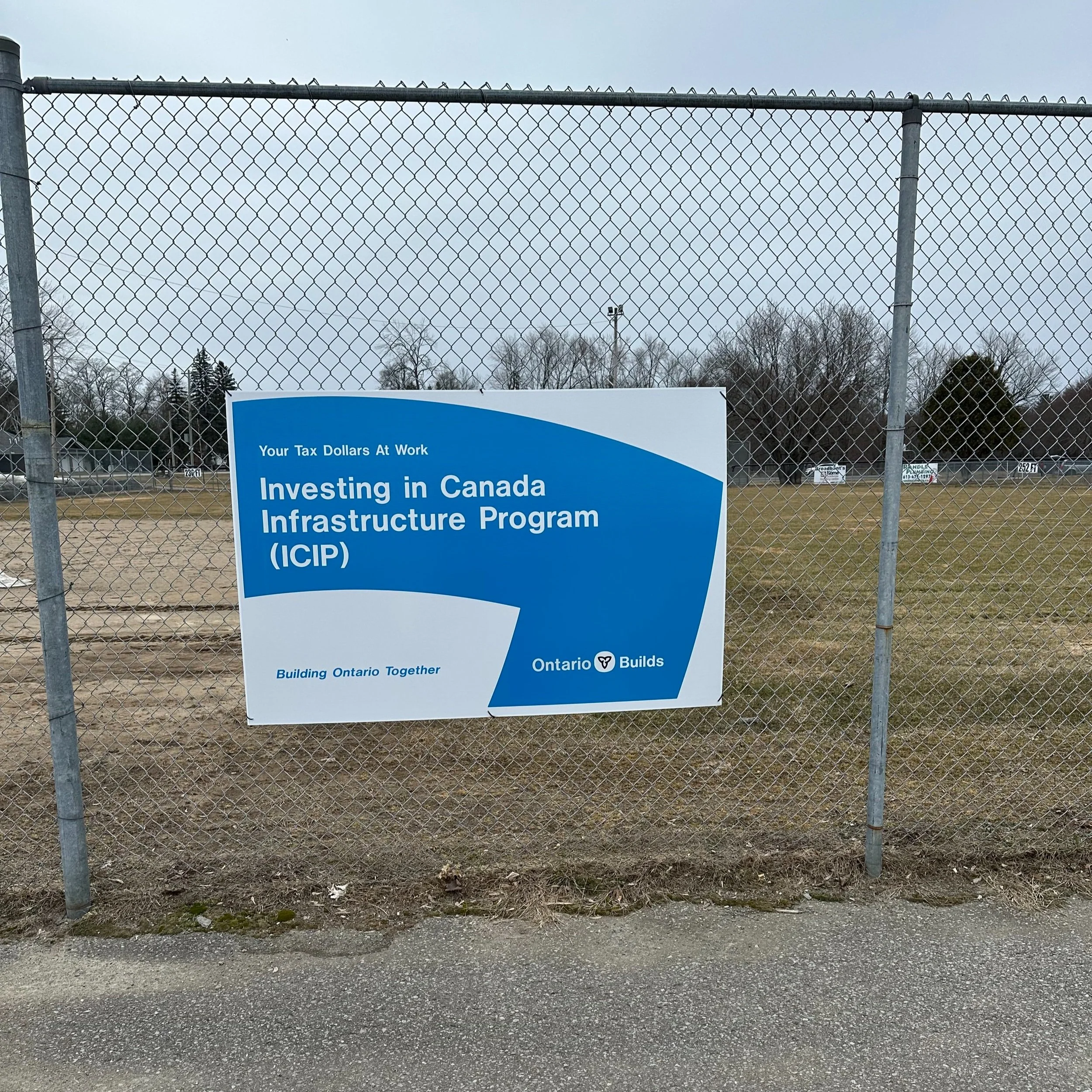 Marmora Ball Diamond Improvements Thanks to ICIP Grant