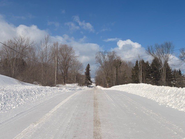 A message from the Roads Department